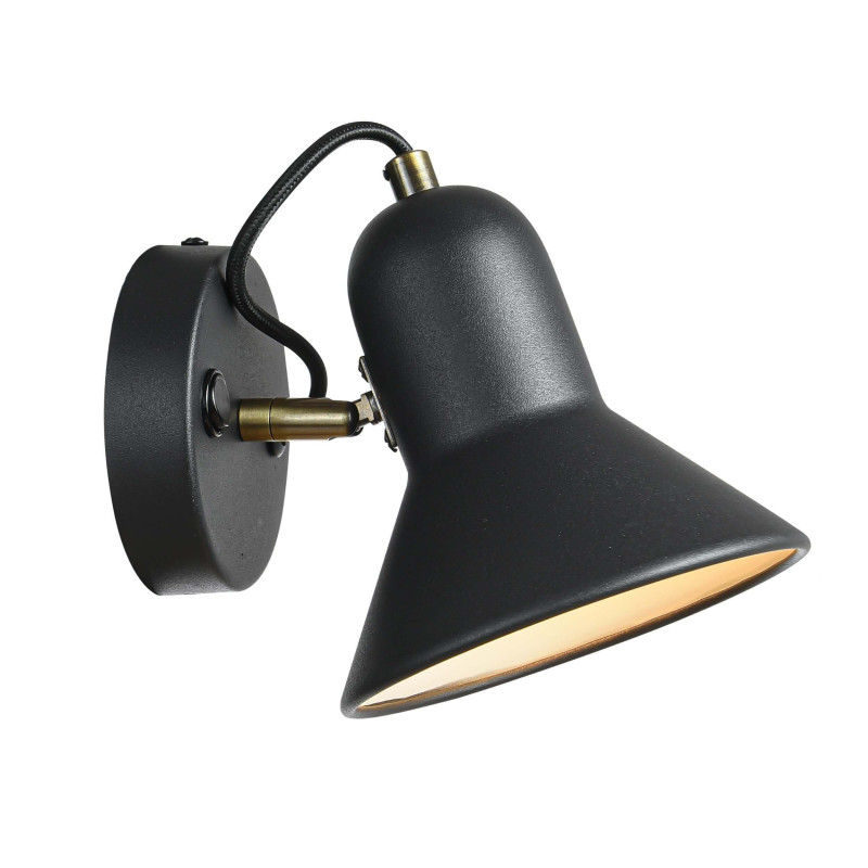 Kinkiet czarny 1xE27 LP-1122/1W BK