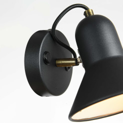 Kinkiet czarny 1xE27 LP-1122/1W BK