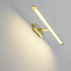 Kinkiet złoty 62cm IP44 LED 4000K GS-LWB-20W GOLD