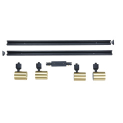 Spot SET złoty 1F 4xGU10 LP-737 GD SET