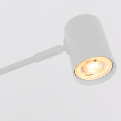 Lampa wisząca 6 biała 6xGU10 LP-731/6P WH