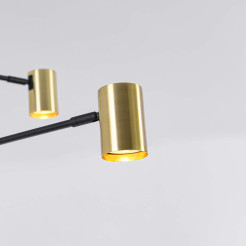 Lampa wisząca 6 złota 6xGU10 LP-731/6P GD