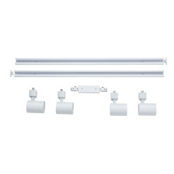 Zestaw oświetlenia szynowego SET 1F biały 4xGU10 LP-737 WH SET