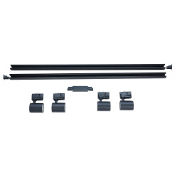 Zestaw oświetlenia szynowego SET 3F czarny 4xGU10 LP-737 BK SET 3F