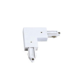 Łącznik L 1F biały LP-552-S-WH