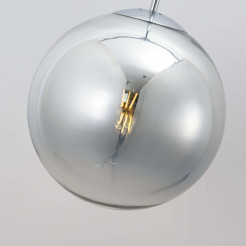 Lampa wisząca chrom 1xE14 LP-2844/1P CH