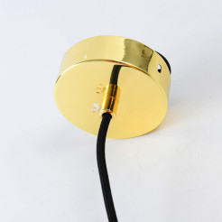 Lampa wisząca złota 1xE14 LP-2844/1P GD