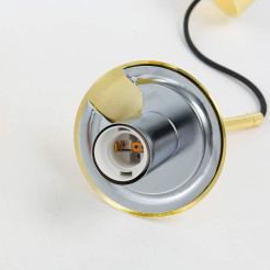 Lampa wisząca złota 1xE14 LP-2844/1P GD