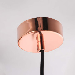 Lampa wisząca miedziana 1xE14 LP-2844/1P MI