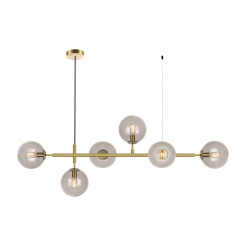 Lampa wisząca złota 6xE14 LP-005/6P TR