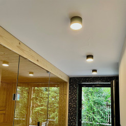 Oprawa natynkowa czarna LED 3000K LP-6331/1SM BK