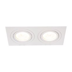 Oprawa podtynkowa 2 biała 2xGU10 LP-2780/2RS WH