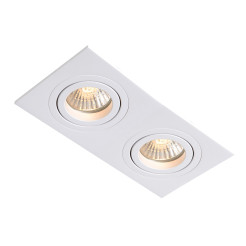 Oprawa podtynkowa 2 biała 2xGU10 LP-2780/2RS WH