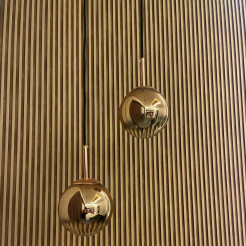 Lampa wisząca złota 1xE14 LP-2844/1P S GD