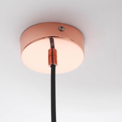 Lampa wisząca miedziana 1xE14 LP-2844/1P S MI