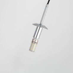 Lampa wisząca chrom 1xE14 LP-2844/1P S CH