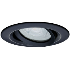 Ruchome oczko podtynkowe czarne IP65 1xGU10 LP-4425/1RM BK