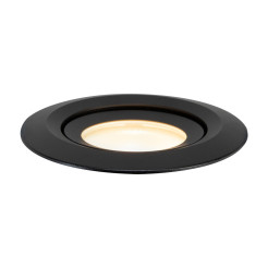 Ruchome oczko podtynkowe czarne IP65 1xGU10 LP-4425/1RM BK