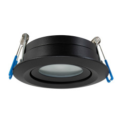 Ruchome oczko podtynkowe czarne IP65 1xGU10 LP-4425/1RM BK