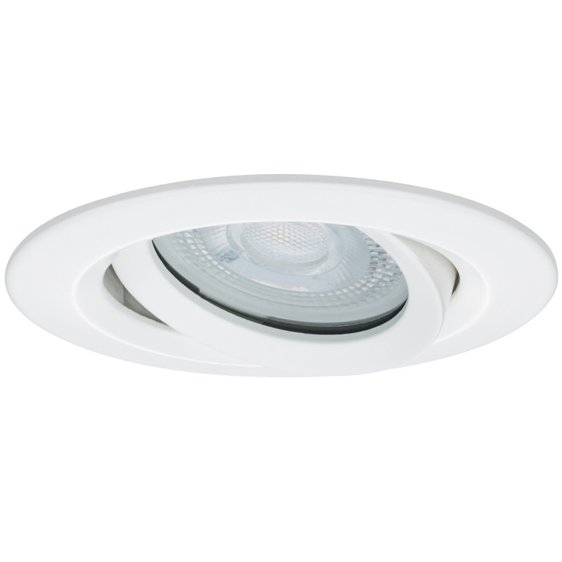 Ruchome oczko podtynkowe białe IP65 1xGU10 LP-4425/1RM WH