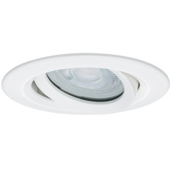 Ruchome oczko podtynkowe białe IP65 1xGU10 LP-4425/1RM WH