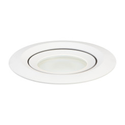 Ruchome oczko podtynkowe białe IP65 1xGU10 LP-4425/1RM WH