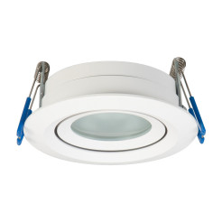 Ruchome oczko podtynkowe białe IP65 1xGU10 LP-4425/1RM WH