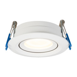 Ruchome oczko podtynkowe białe IP65 1xGU10 LP-4425/1RM WH
