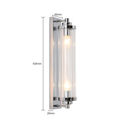 Kinkiet chrom 2xE14 LP-2960/1W CH