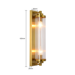 Kinkiet złoty 2xE14 LP-2960/1W GD