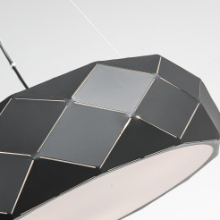Lampa wisząca czarna 3xE27 LP-8069/1P BK