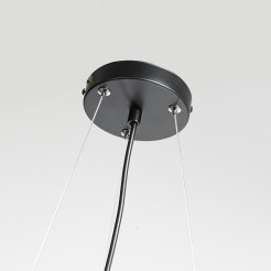 Lampa wisząca czarna 3xE27 LP-8069/1P BK