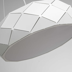 Lampa wisząca biała 3xE27 LP-8069/1P WH