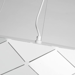 Lampa wisząca biała 3xE27 LP-8069/1P WH