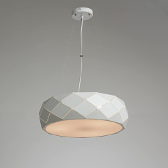 Lampa wisząca biała 3xE27 LP-8069/1P WH