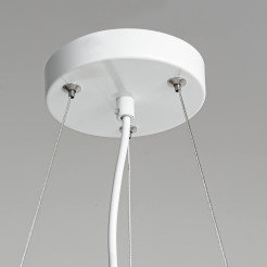 Lampa wisząca biała 3xE27 LP-8069/1P WH