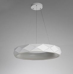 Lampa wisząca biała LED 4000K LP-8069/1P LED WH
