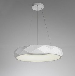 Lampa wisząca biała LED 4000K LP-8069/1P LED WH