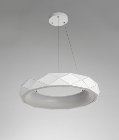 Lampa wisząca biała LED 4000K LP-8069/1P LED WH
