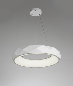 Lampa wisząca biała LED 4000K LP-8069/1P LED WH