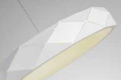 Lampa wisząca biała LED 4000K LP-8069/1P LED WH
