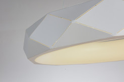 Lampa wisząca biała LED 4000K LP-8069/1P LED WH