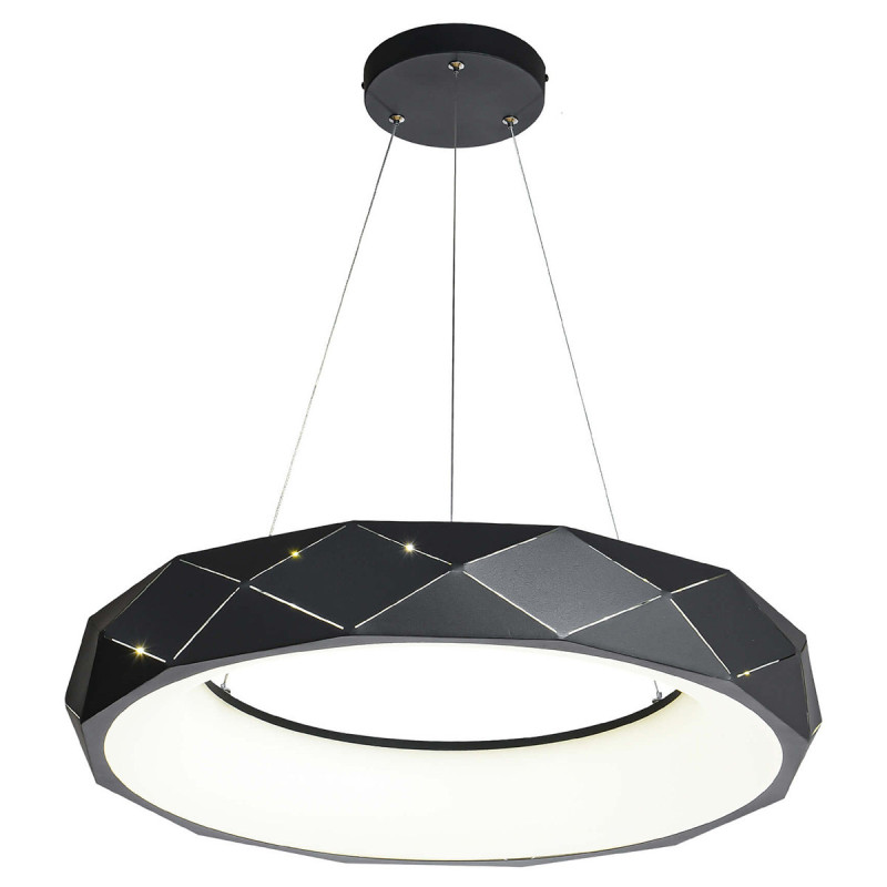 Lampa wisząca czarna LED 4000K LP-8069/1P LED BK