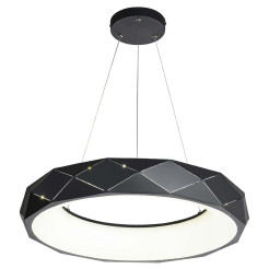 Lampa wisząca czarna LED 4000K LP-8069/1P LED BK