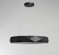 Lampa wisząca czarna LED 4000K LP-8069/1P LED BK