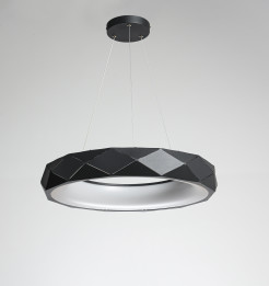 Lampa wisząca czarna LED 4000K LP-8069/1P LED BK