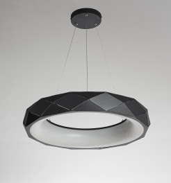 Lampa wisząca czarna LED 4000K LP-8069/1P LED BK