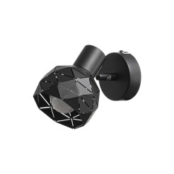 Reflektor czarny 1xE14 LP-8069/1WS BK