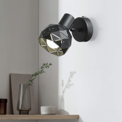 Reflektor czarny 1xE14 LP-8069/1WS BK