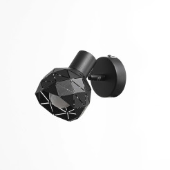 Reflektor czarny 1xE14 LP-8069/1WS BK